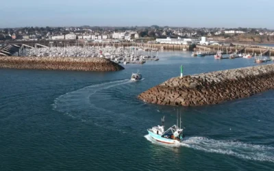 Prises de vue aériennes en Bretagne pour France Télévisions